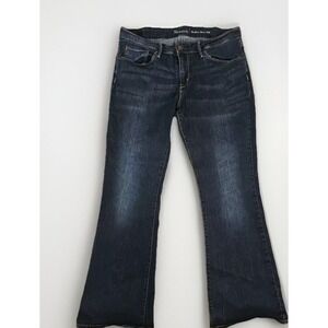 Levis Signature Boot Cut Jeans Womens Sz 14 Short (32x27) Blue Modern Dark Wash